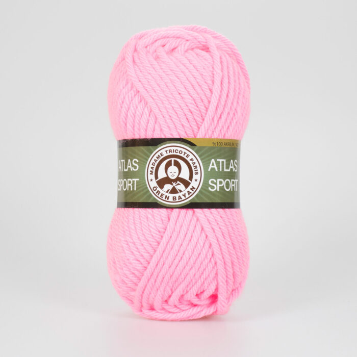 LANA ATLAS SPORT 100 GMS #040 ROSADO F  5UNID