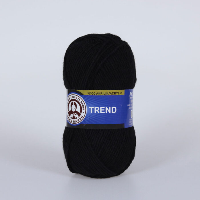 LANA TREND 100GR #999  NEGRO  5UNID